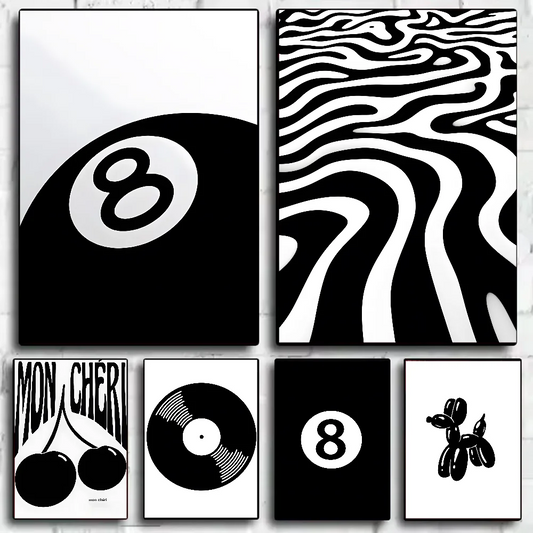 Monochrome Posters
