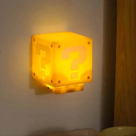 Golden Mystery Block Light