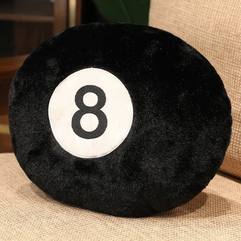8 Ball Pillow - DiscRugs