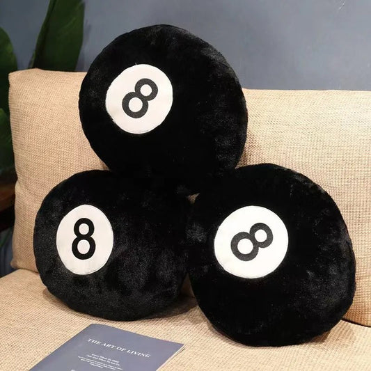 8 Ball Pillow - DiscRugs