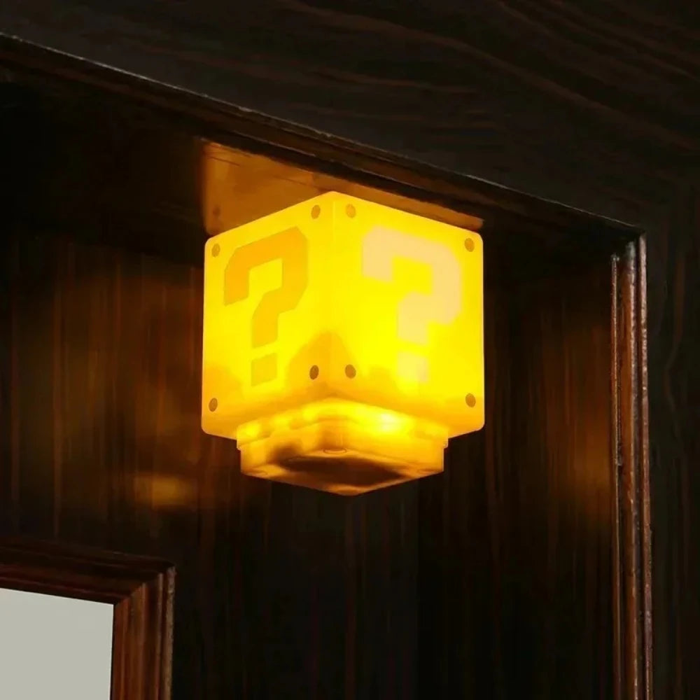 Golden Mystery Block Light