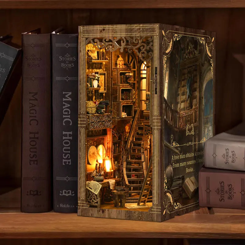 DIY Library Book Nook Kit