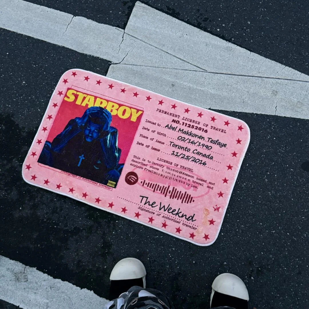 Album License Rug