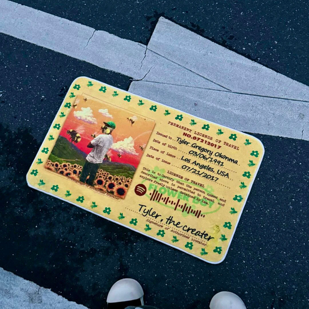Album License Rug
