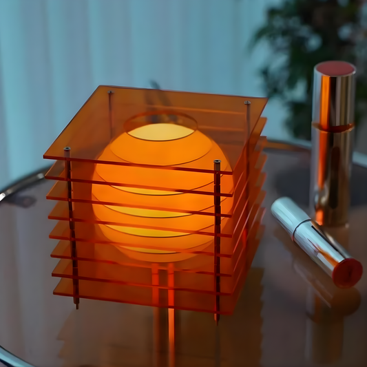 Layered Sunset Lamp