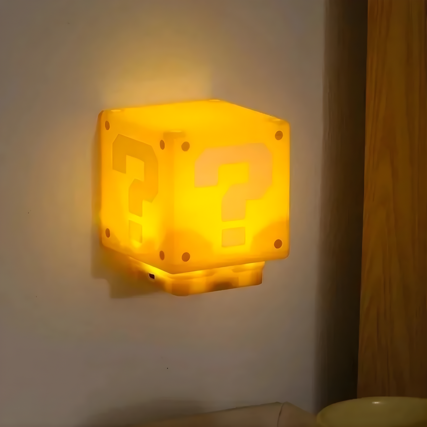 Golden Mystery Block Light