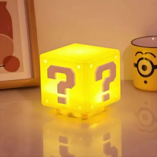 Golden Mystery Block Light